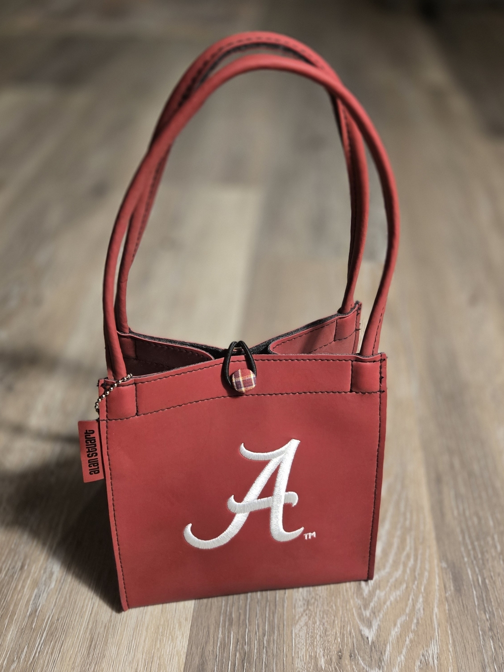 Vintage Creations by Alan Stuart Univ of Alabama Crimson Tide mini tote bag